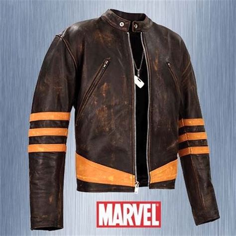 replica leather jackets from movies|wolverine movie jacket.